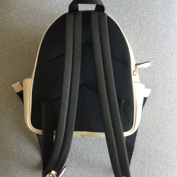 Coach Mini Backpack With Dancing Kitten Gold/Chalk - Picture 2 of 3